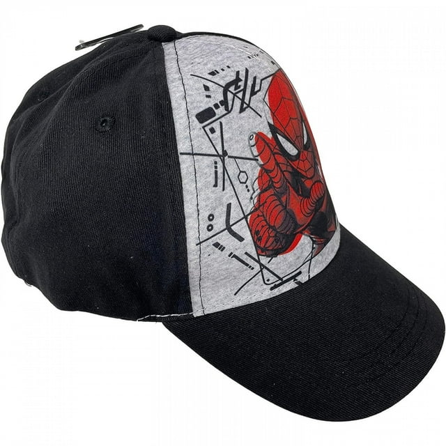 Spider-Man Polyester Spider-Man Web Crash Kids Baseball Hat