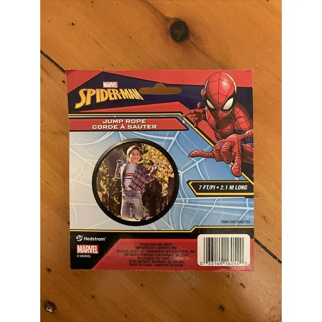 Hedstrom Licensed Character Braided Jump Ropes (Spiderman) 2pk