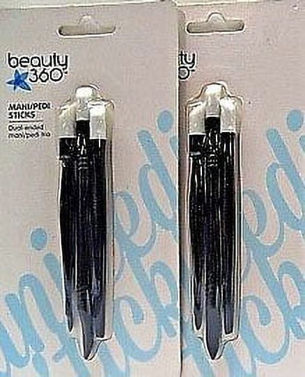 BEAUTY 360 MANI / PEDI STICKS 3 sticks Per Package 2pk