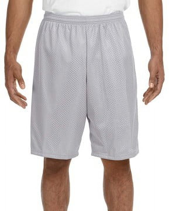 Hill Reversible Mesh Shorts Grey/White Size S (2pk)