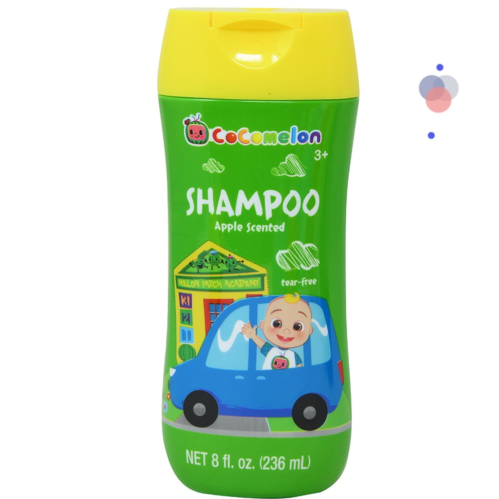 Cocomelon Shampoo 8 Oz Bottle Parabens Free (2pk)
