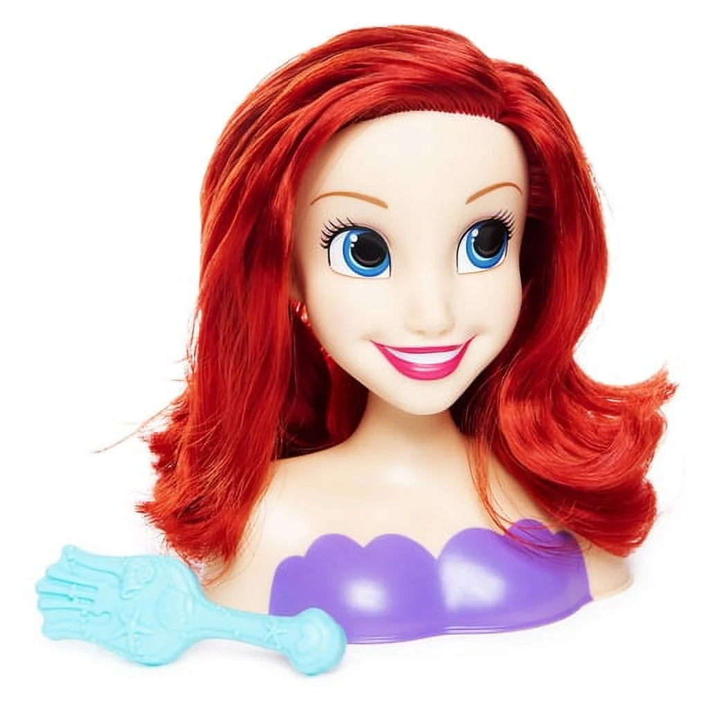 Disney Princess Styling Head - Ariel - Brush Included