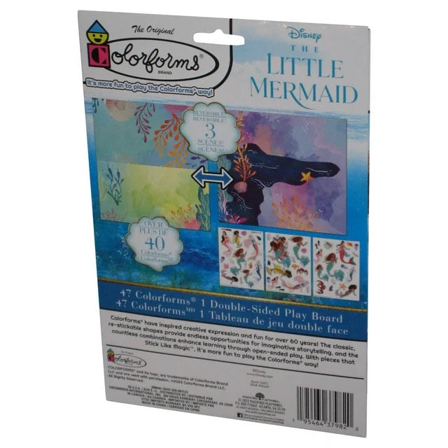 Disney The Littler Mermaid (2023) Colorforms Sticker Set 2pk