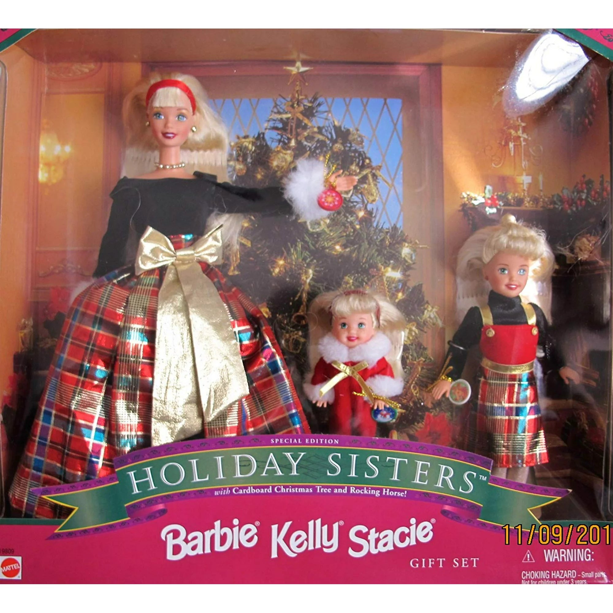 Barbie Special Edition Holiday Sisters Doll Gift Set 1998 Mattel 19809