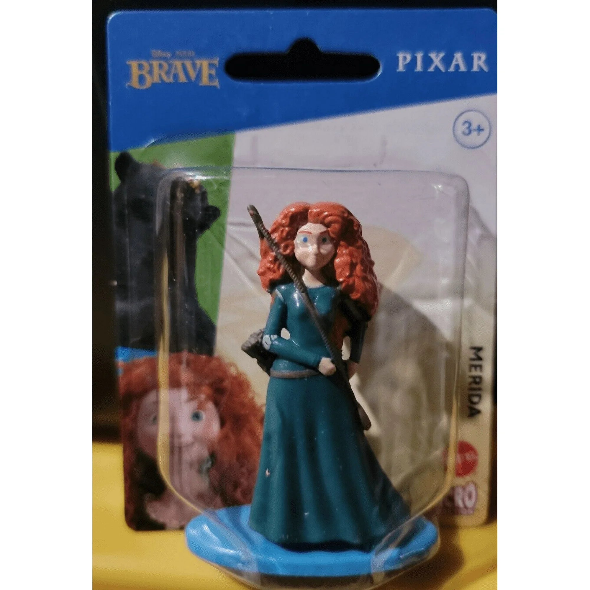 Brave MERIDA Mini 2 1/2 Inch Figure Pixar Disney Mattel Micro Collection 2pk