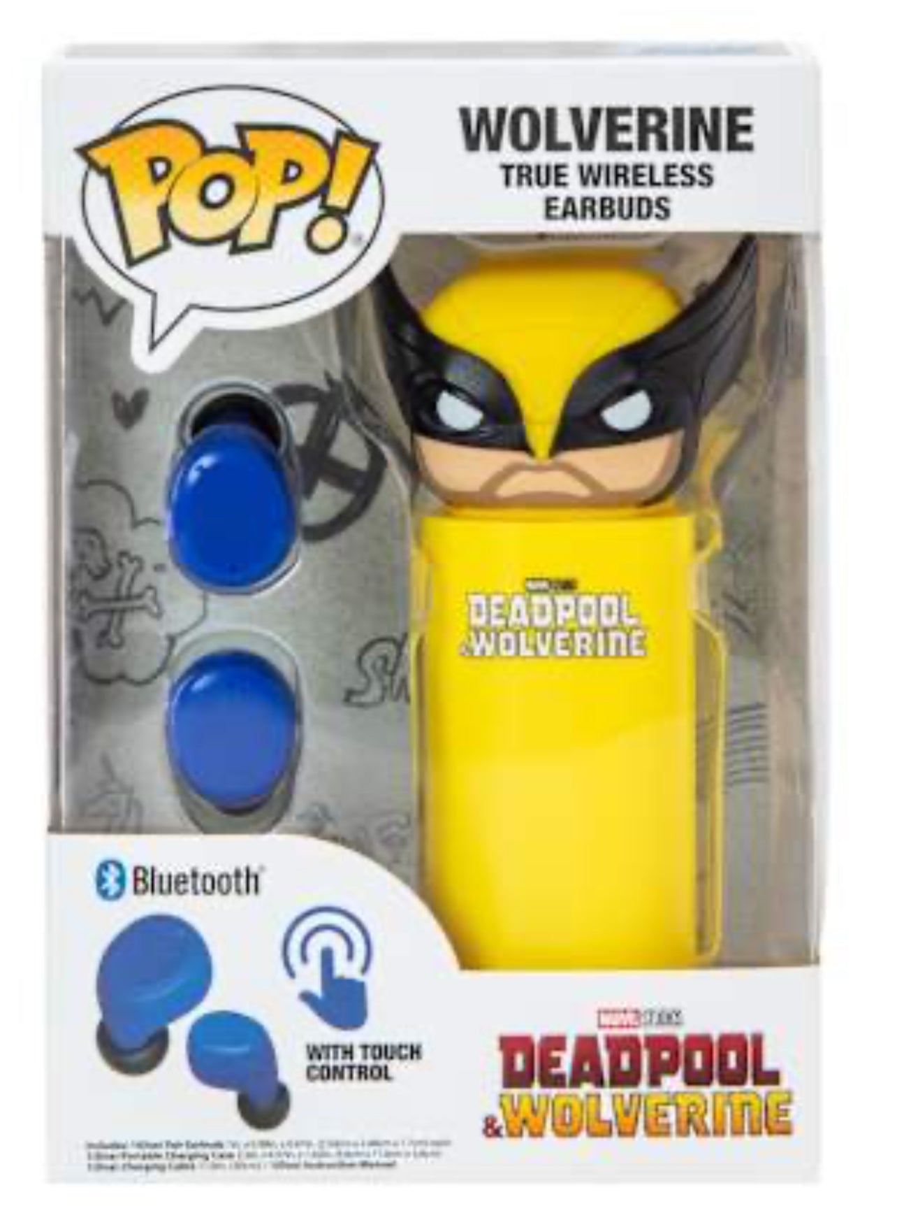Deadpool & Wolverine True Wireless Earbuds, Wolverine