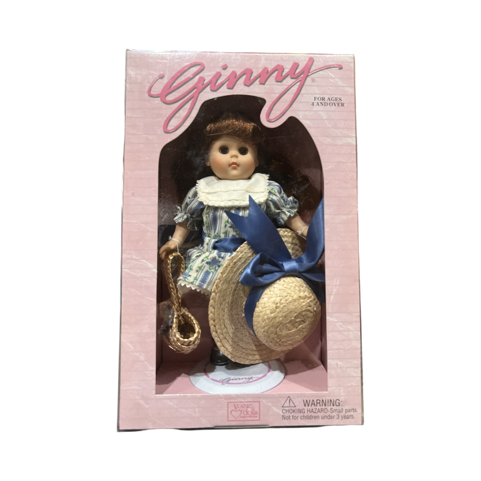Vintage Hard Plastic Ginny Lunch at the PlazaVogue 8'' Doll # 7HP18