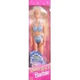 Mattel Sparkle Beach Barbie Doll, 11.5 in., Glittery Silver & Blue Bathing Suit