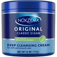 Noxzema Original Facial Cleanser Cream, Daily Deep Face Cleansing for All Skin Types 12 oz