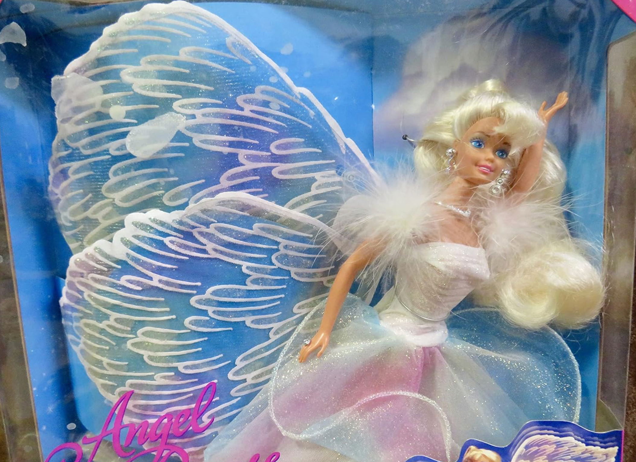 Angel Princess Flying Barbie Doll 1996 Mattel 15911 NRFB