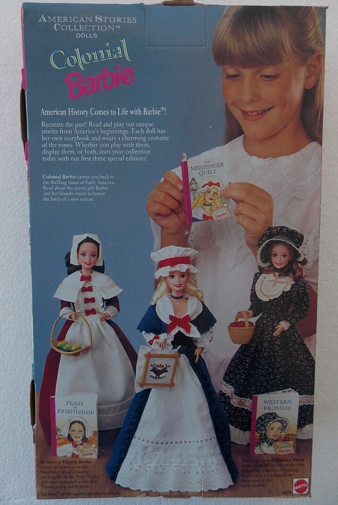 Barbie Colonial Special Edition American Stories Doll Collection 1994 NRFB 12578