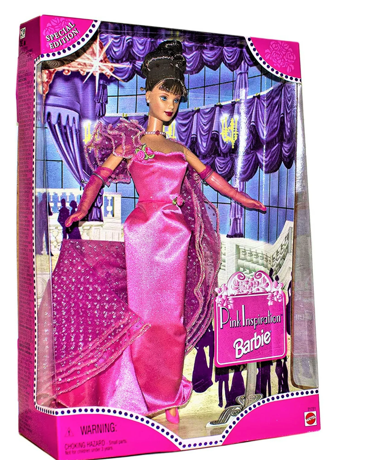 BRUNETTE Pink Inspiration Barbie Special Edition 1998 #21721