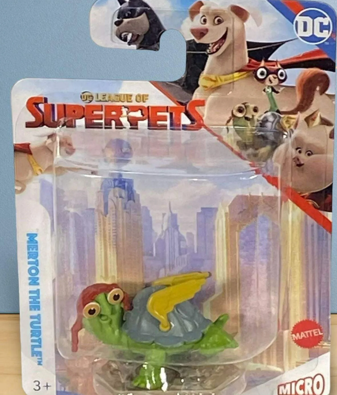 League of Super Pets: Merton The Turtle Micro Figure