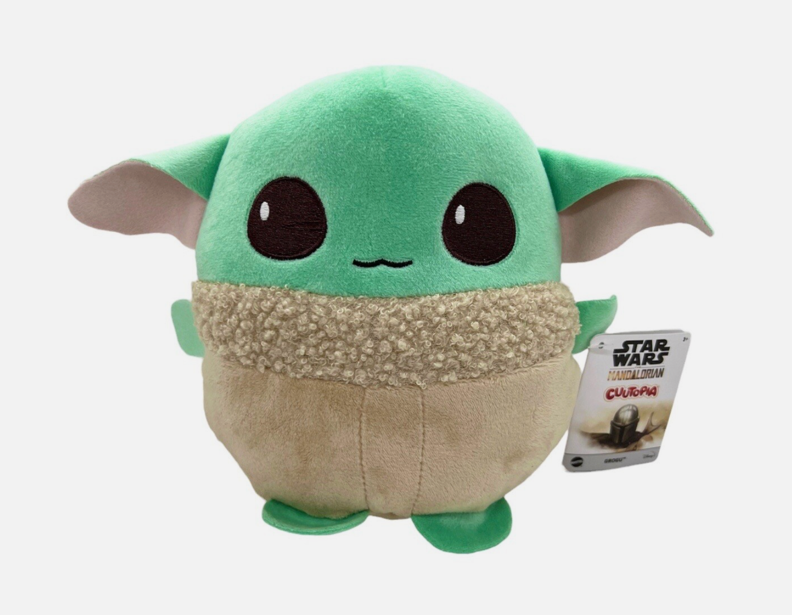 Star wars the mandalorian cuutopia grogu plush 7in plush