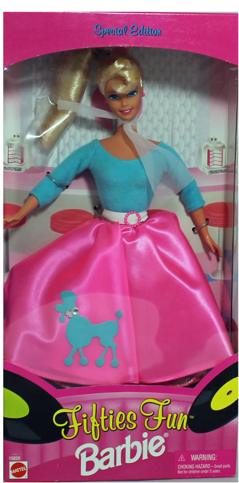 Fifties Fun Barbie Doll Special Edition 1996 Mattel 15820