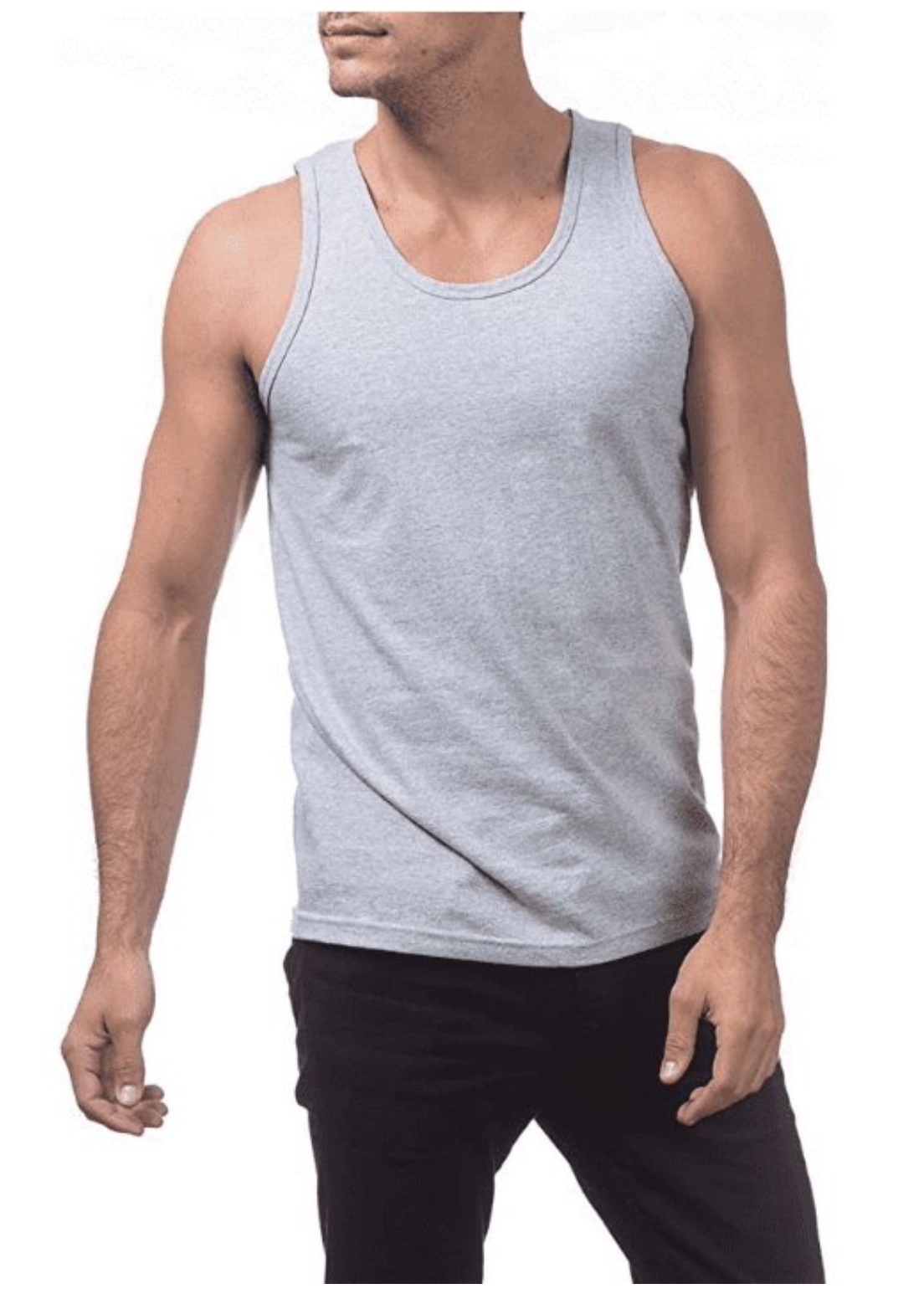 Pro Club Men�۪s Heavyweight Cotton Tank Top Outerwear Size M
