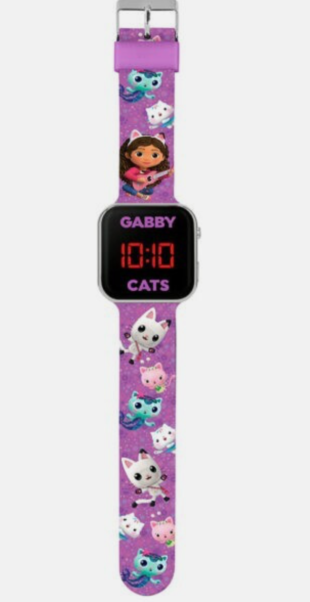 Gabby's Dollhouse LED Watch Wristwatch Design may very