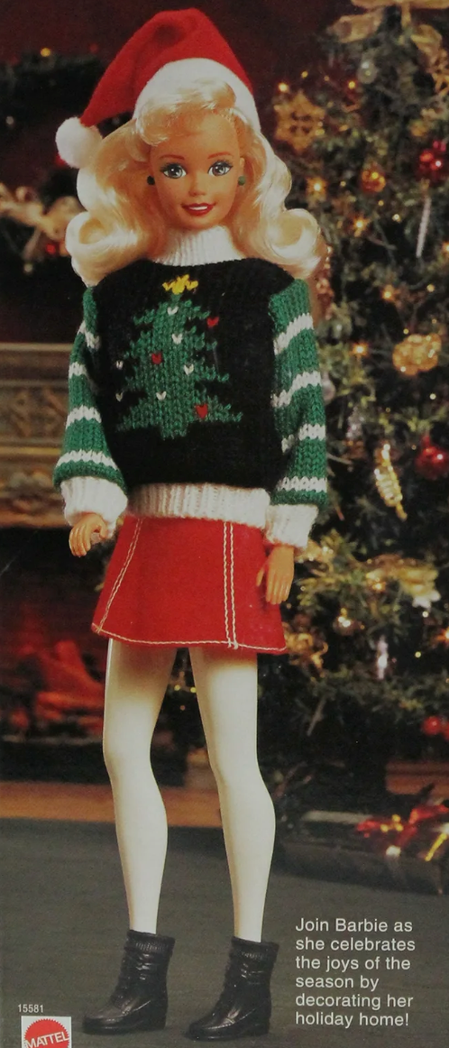 Holiday Season Barbie Doll Special Edition 1996 Mattel 15581