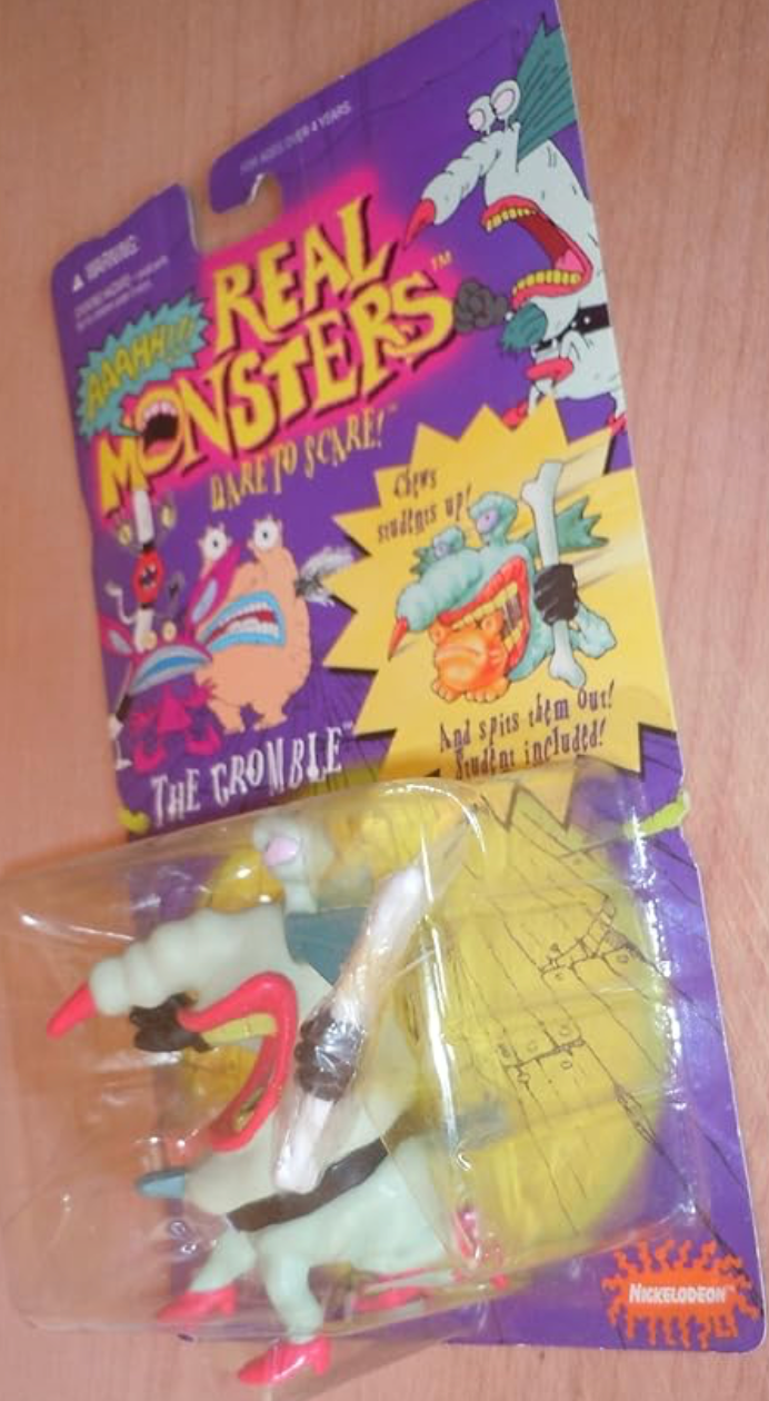Nickelodeon Real Monsters the Gromble "The Scaremaster"