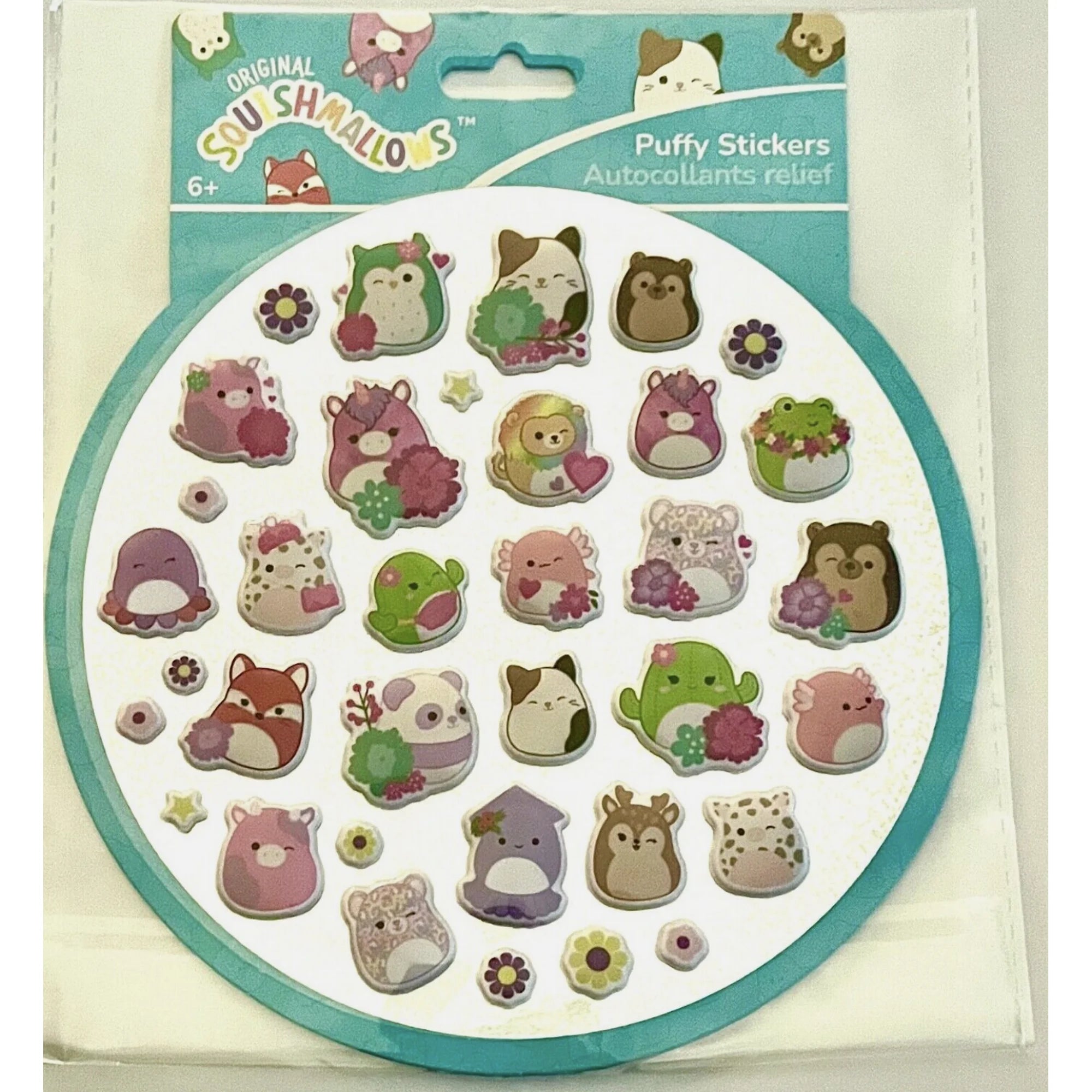 Squishmallows Puffy Stickers 508492