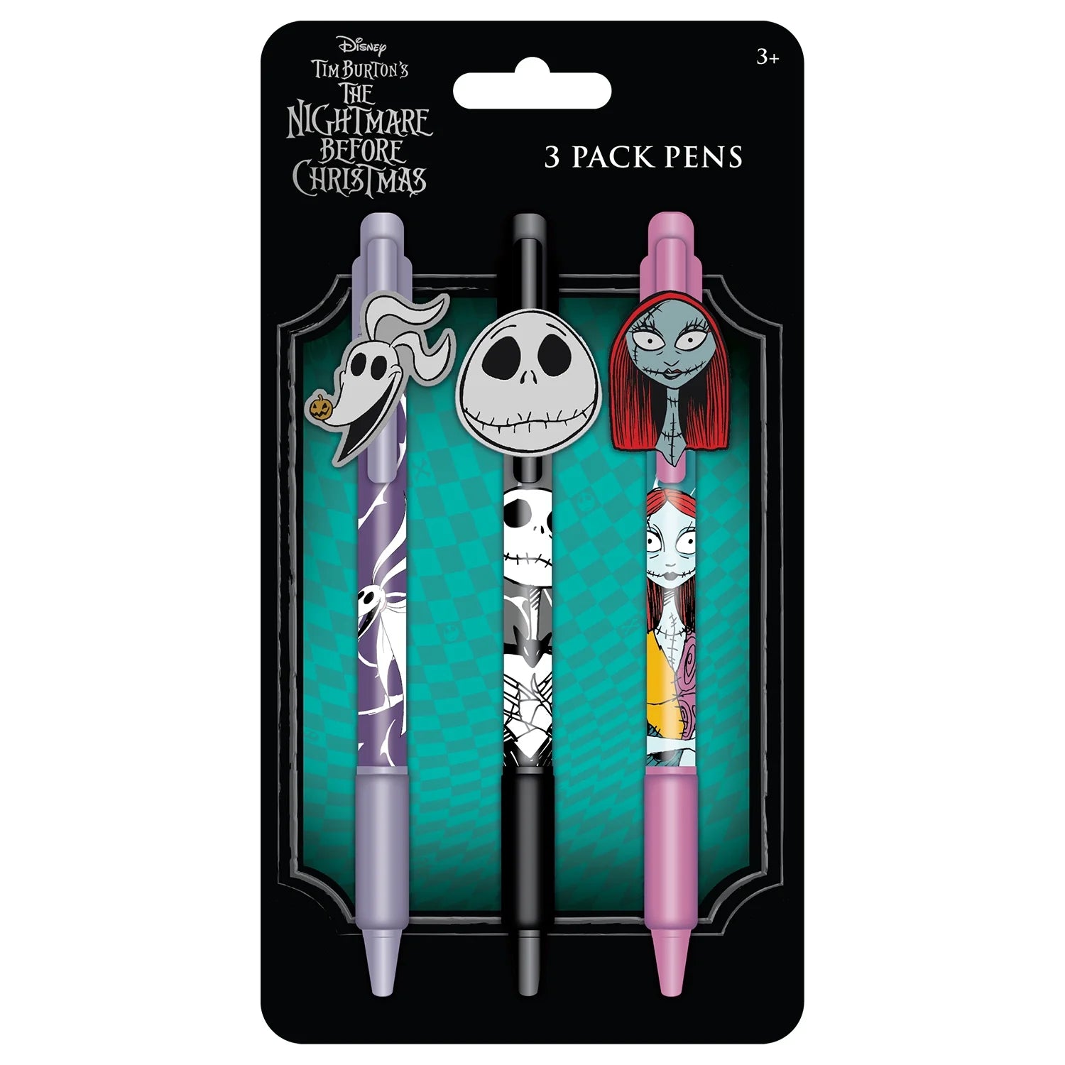Nightmare Before Christmas 3 Pack Character Pens