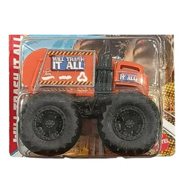 Hot Wheels Monster Trucks 1:70 Scale Will Trash It All (HFB96) (2pk)