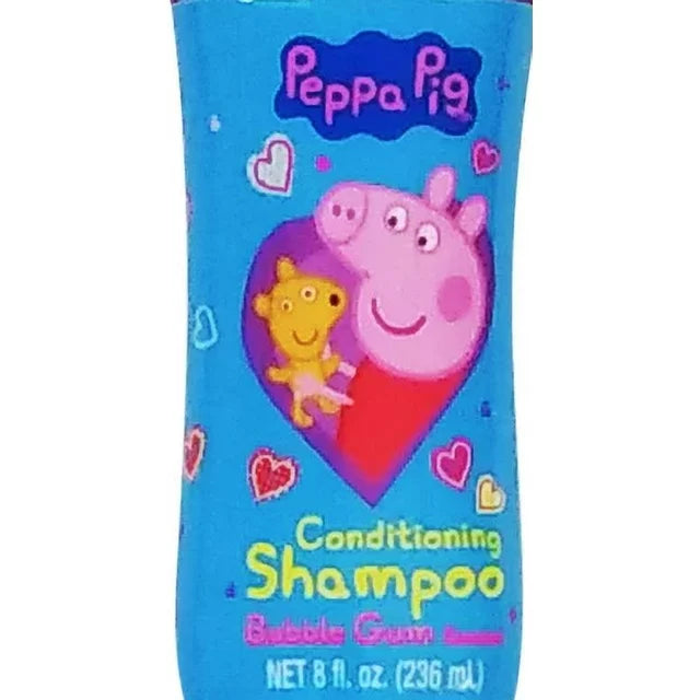 Peppa Pig Conditioning Shampoo Bubble Gum Scented 2pk