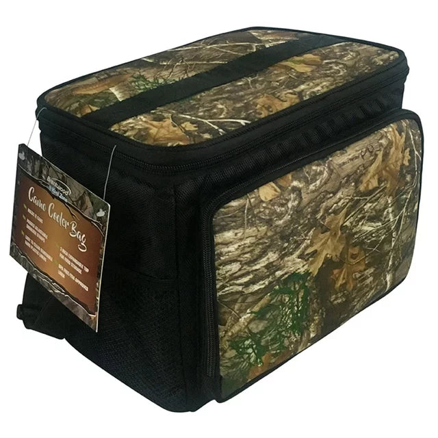 Brentwood Kool Zone 12 Can Insulated Cooler Bagwith Hard Liner in Realtree Edge Camo
