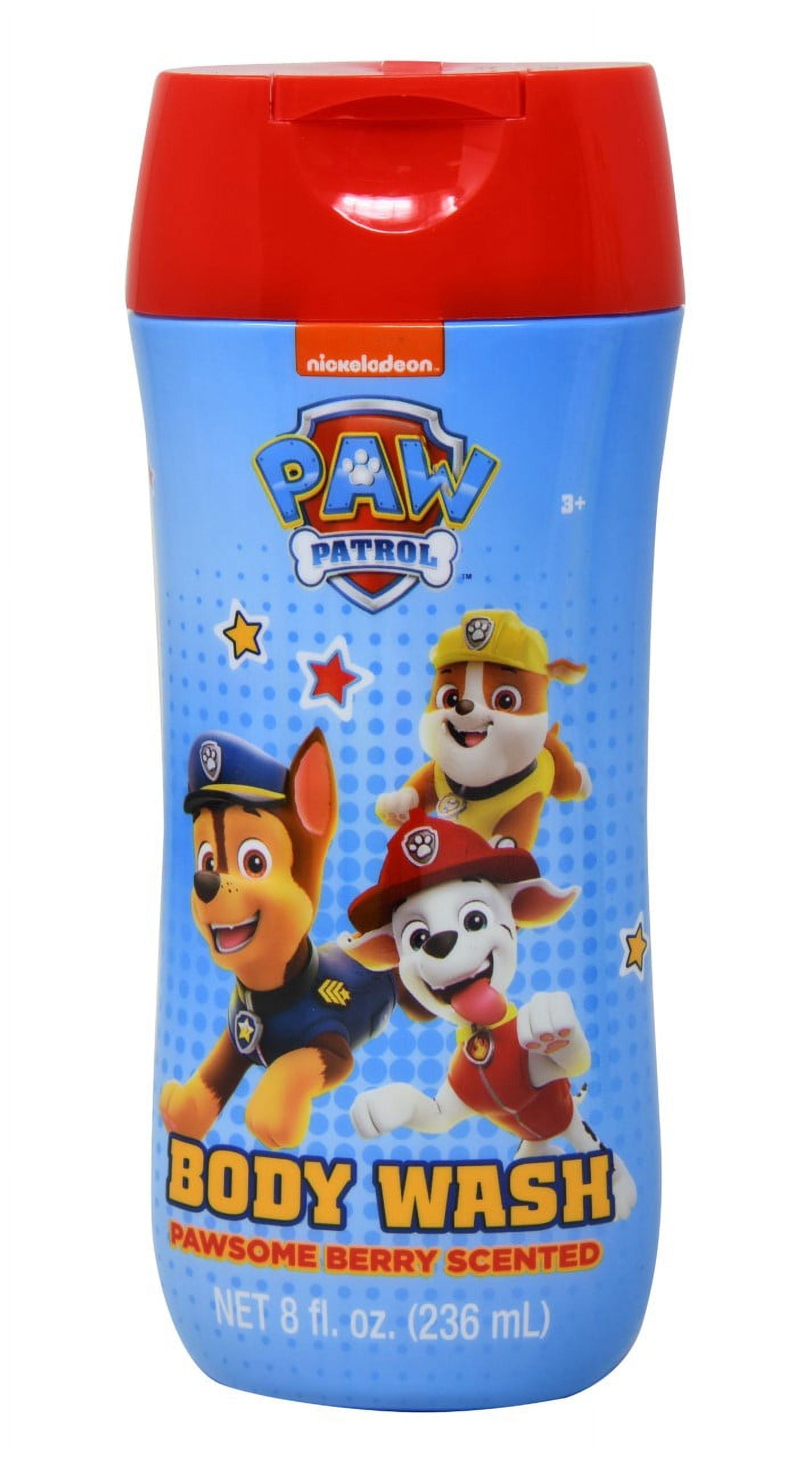 Paw Patrol Body Wash 8 Oz Bottle, Parabens Free Non(2pk)