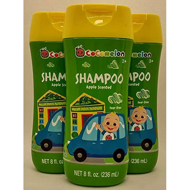 Cocomelon Shampoo 8 Oz Bottle Parabens Free (2pk)