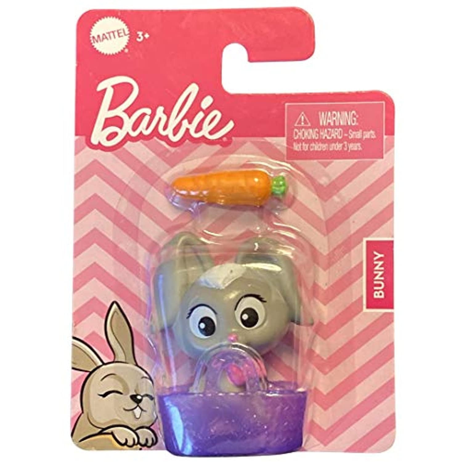 Barbie Pets with Tote Bag - (Bunny) (3pk)