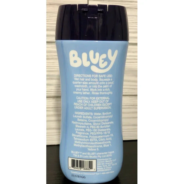 Bluey 3-in-1 Body Wash Shampoo & Conditioner 8oz (2pk)