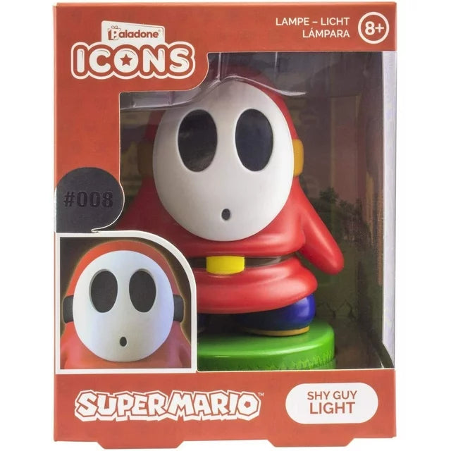 Super Mario Bros Shy Guy Icon Light, Officially Licensed Merchandise