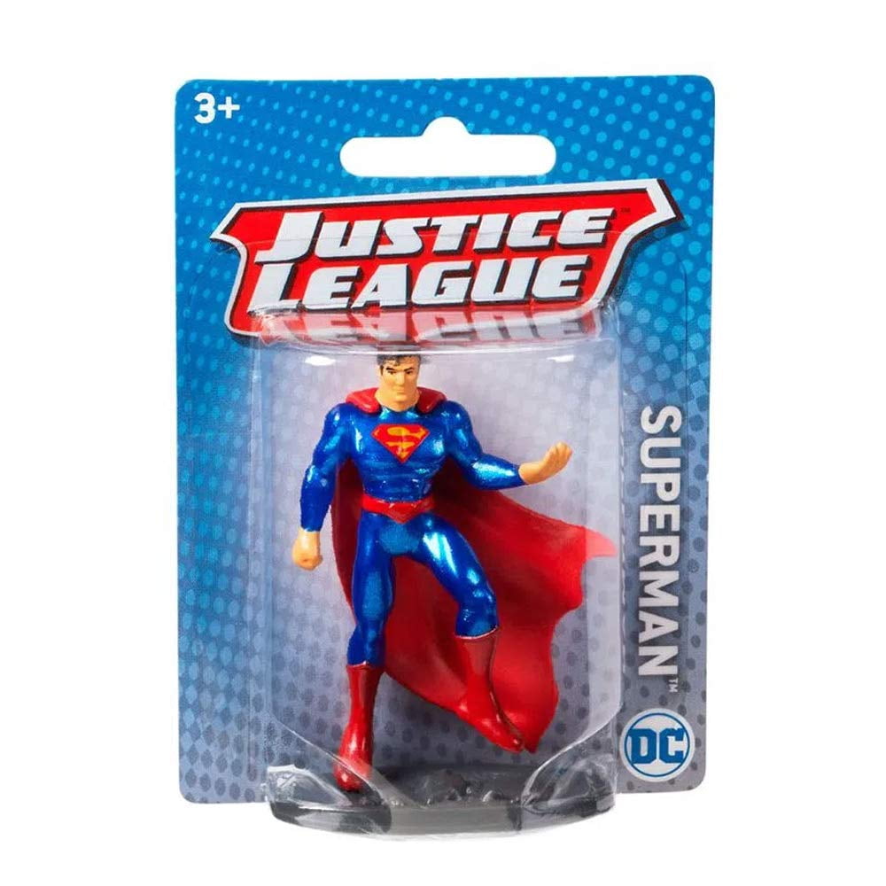 Mini Figures Superman DC Justice League Micro Collection 3" Action Figure by Mattel(2PK)