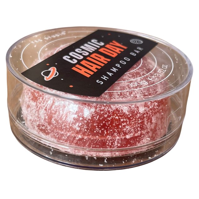 Yes Studio Cosmic Hair Day Shampoo Bar 100g & Travel Dish Fruity Energetic Scent 2pk
