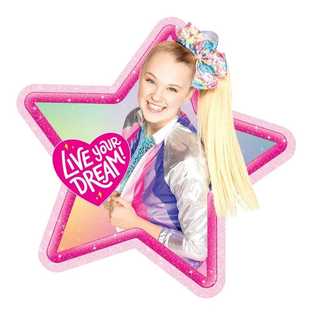 JoJo Siwa Hair Bow, Rainbow Tie Dye (2pk)