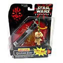 Star Wars: Episode 1 Deluxe Qui-Gon Jinn Action Figure