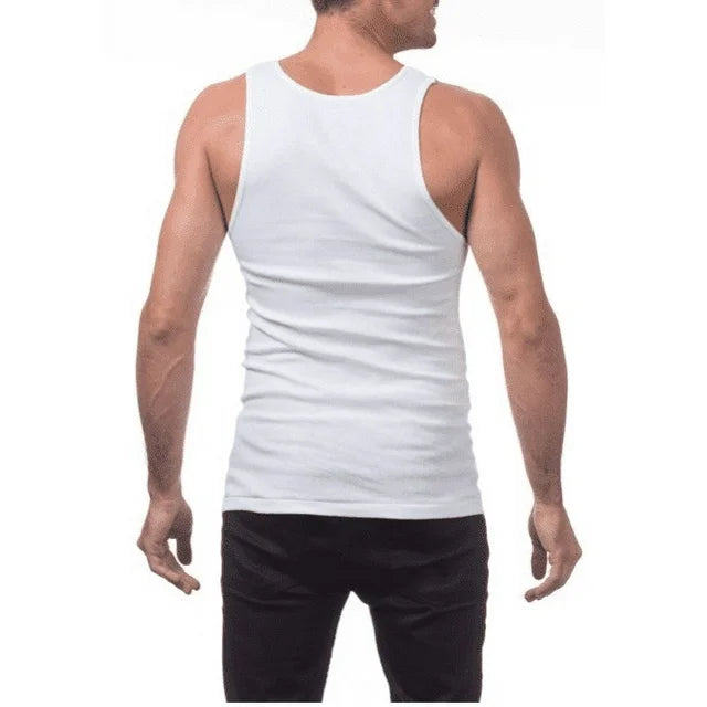 Pro Club Tank Top heavy weight White Size Small (2pk)