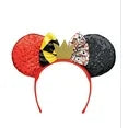 Disney 100 Mouse Ears VILLAINS Headband 5 Pk Ursula Queen Maleficent Cruella