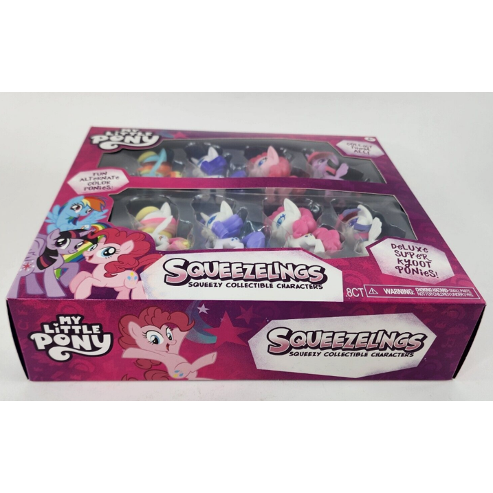 My Little Pony Squeezelings Collectable Characters Deluxe Mega Set 8 Ponies
