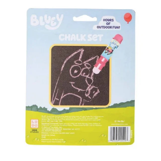 Bluey™ Chalk Set 4-Count 2pk