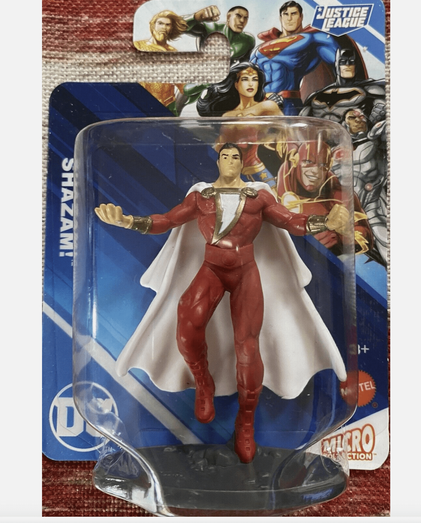 Justice League DC Comics Shazam Micro Collection Mini Figure Mattel NEW-2022 (2pk)