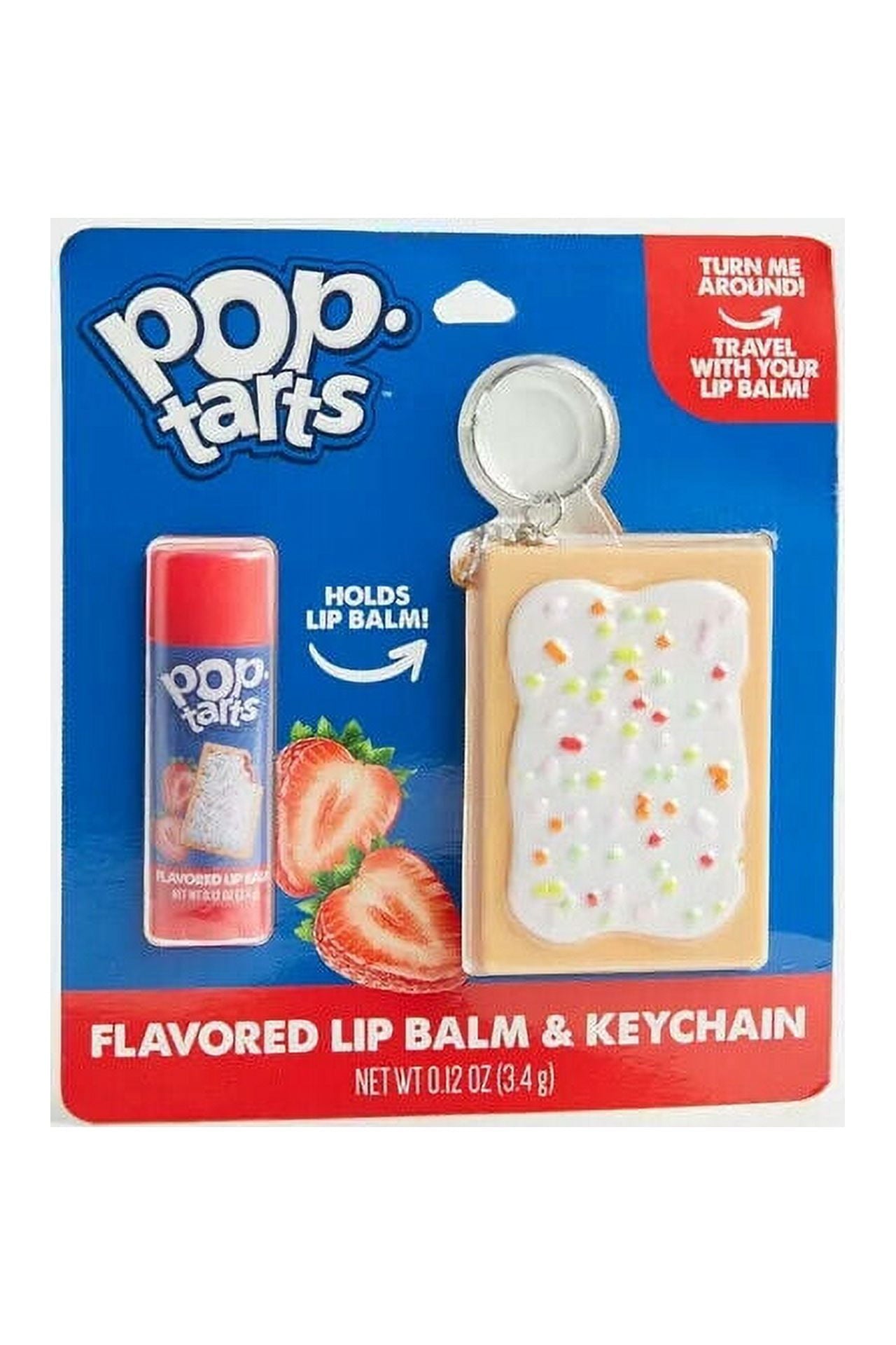 Pop.Tarts Lip Balm & Keychain 2pk