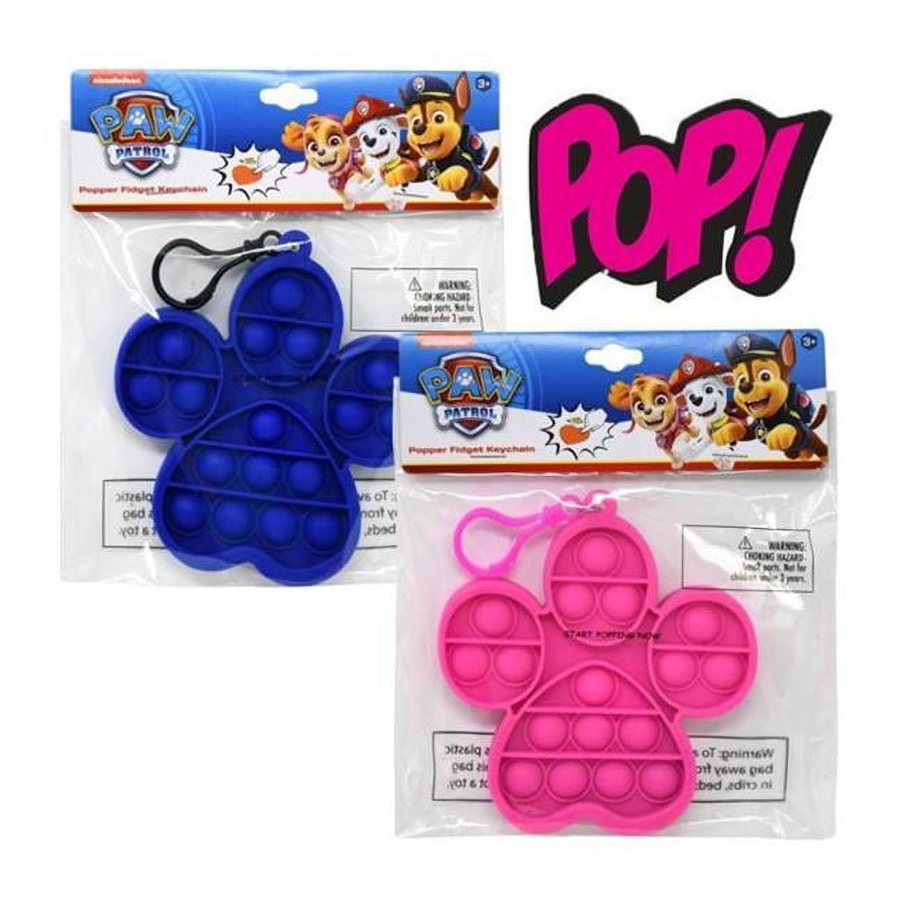 Paw Patrol Fidget Pop Toy Keychain (3Pk)