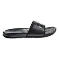 NIKE Men's Benassi Just Do It Slide Sandal, Black, 7 D(M) US