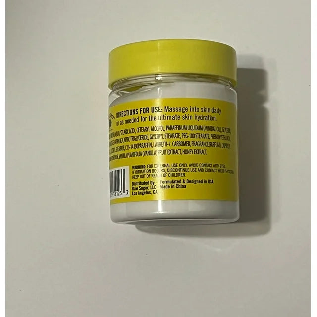 Nourishing  Body Butter Vanilla + Honey 5Fl Nourishing Body Lotion with Pure Honey (2pk)