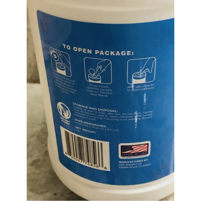 New-Pets Plus Pet Cleaning Wipes. 160 Gently Wipes. (2pk)