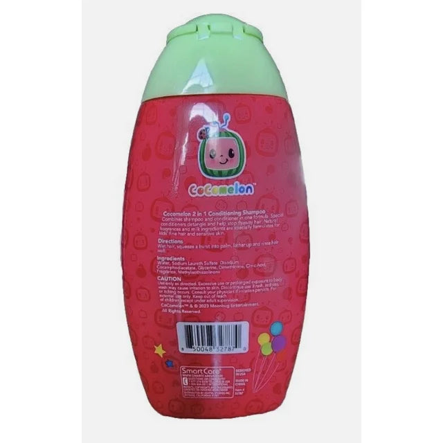 Cocomelon 2 In 1 Shampoo Paraben Free Dye Free Hypoallergenic Size 10.oz(2pk)