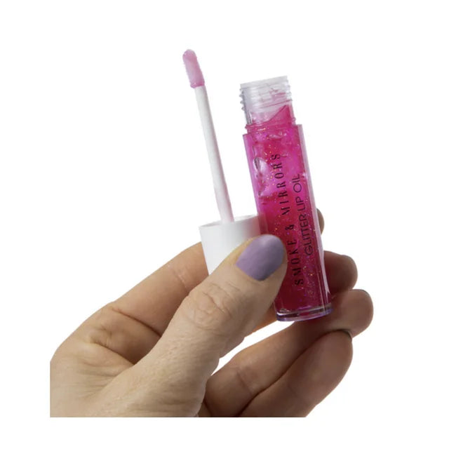 Smoke & Mirror Moisturize Protect 3 PC Glitter Lip Balm & 3 PC Glitter Lip Oil