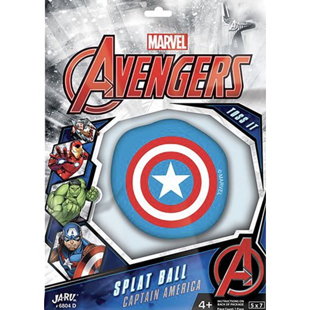 JA-RU Marvel Captain America Splat Ball - 2pk